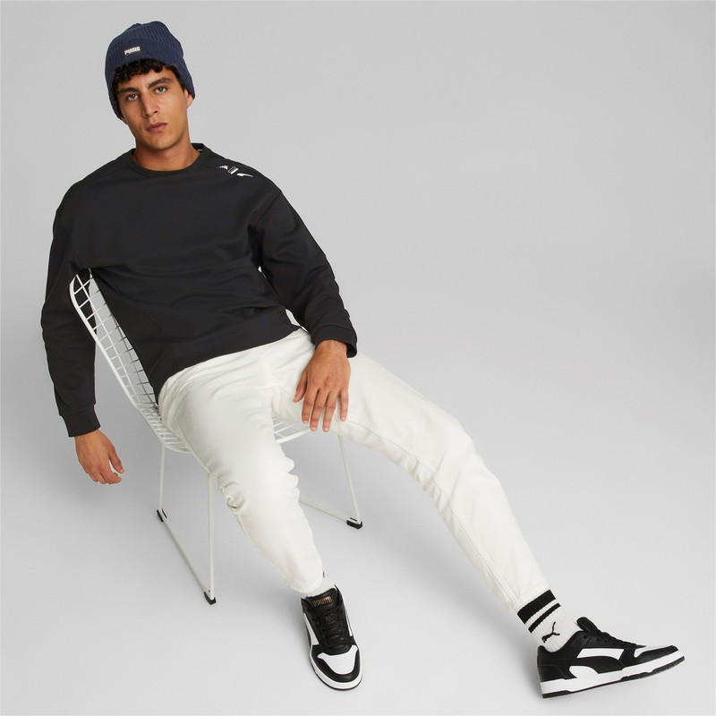 puma-ribbed-classic-cuff-navy-blue-beanie