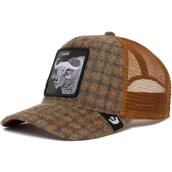gorra-trucker-marrone-bufalo-hard-hardwood-the-farm-di-goorin-bros