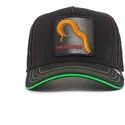 gorra-trucker-nera-e-verde-centopiedi-one-hundred-bug-blaster-the-farm-di-goorin-bros