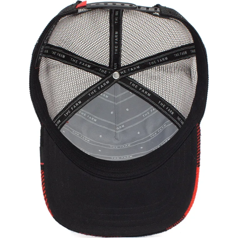 cappelli-curva-rosso-snapback-the-farm-di-goorin-bros