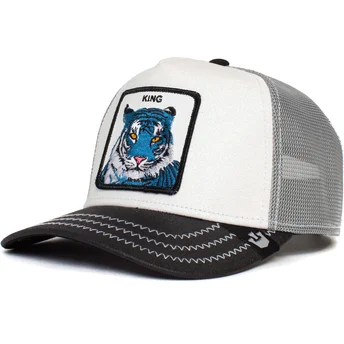 gorra-trucker-bianca-e-nera-tigre-king-sparkle-the-farm-di-goorin-bros