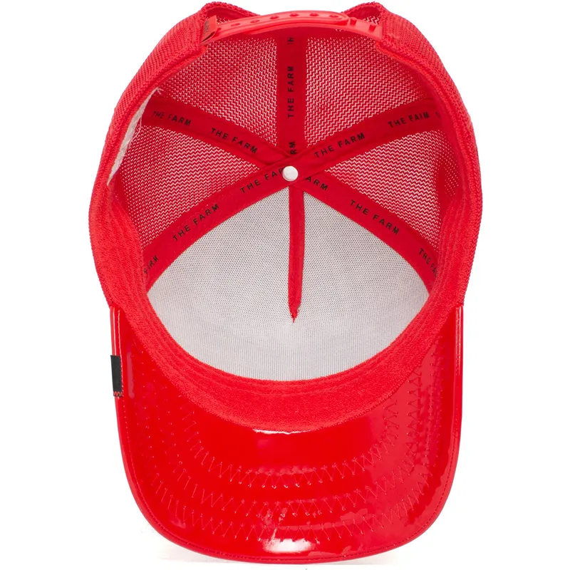 cappelli-curva-rosso-snapback-the-farm-di-goorin-bros
