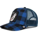 cappellino-trucker-blu-e-nero-lupo-lone-wolf-code-blue-the-farm-di-goorin-bros