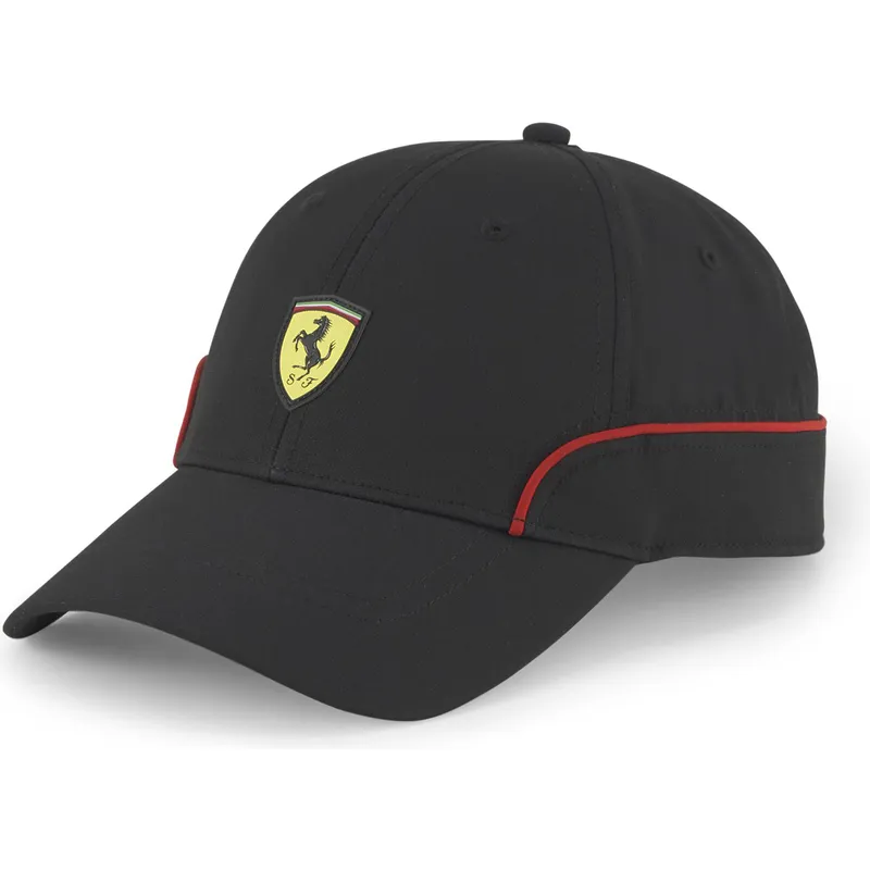 cappelli-curva-nero-cinghia-regolabile-sptwr-race-b-dei-ferrari-formula-1-di-puma