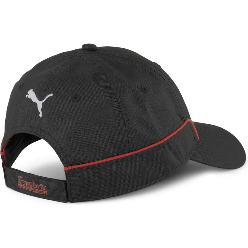 cappelli-curva-nero-cinghia-regolabile-sptwr-race-b-dei-ferrari-formula-1-di-puma