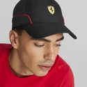 cappelli-curva-nero-cinghia-regolabile-sptwr-race-b-dei-ferrari-formula-1-di-puma