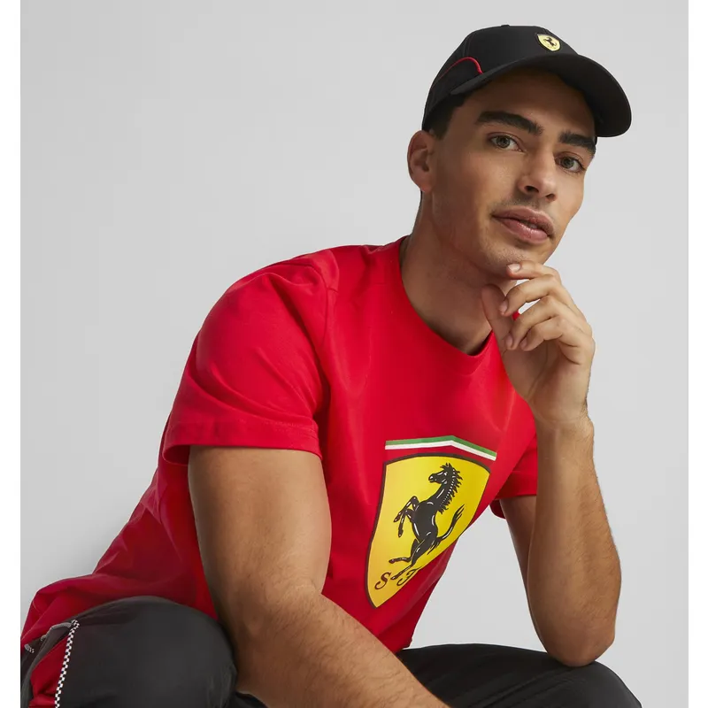 cappelli-curva-nero-cinghia-regolabile-sptwr-race-b-dei-ferrari-formula-1-di-puma