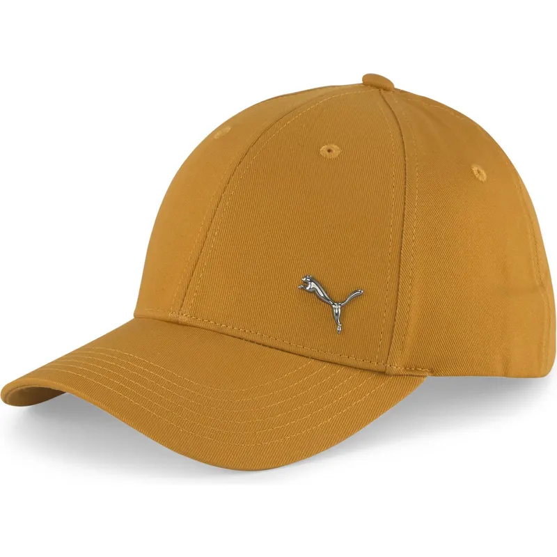 cappelli-curva-marrone-cinghia-regolabile-di-puma