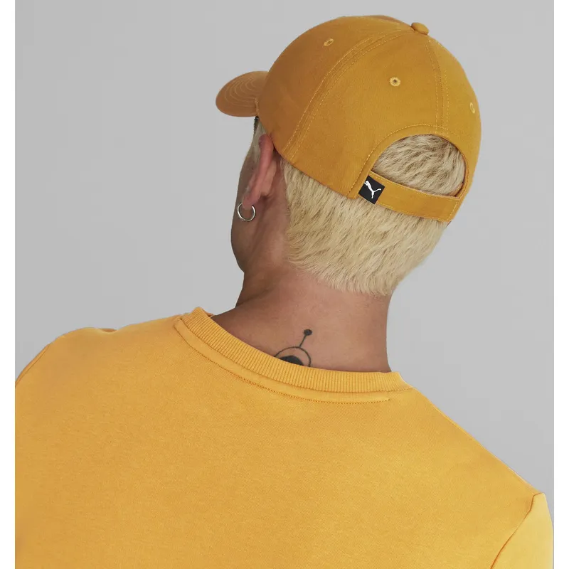 cappelli-curva-marrone-cinghia-regolabile-di-puma