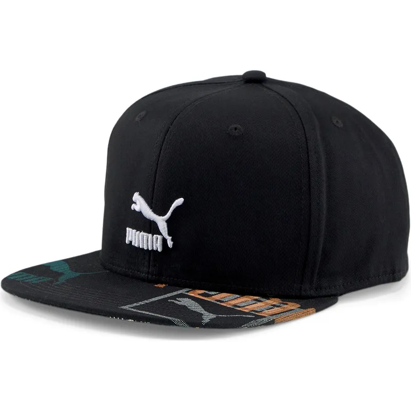 cappelli-piatta-nero-snapback-di-puma