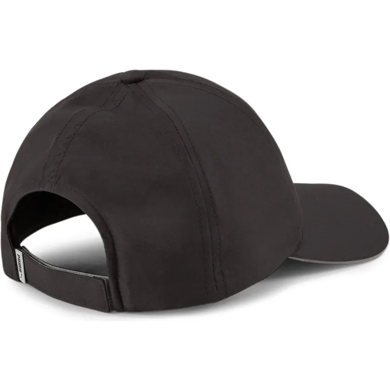 cappelli-curva-nero-cinghia-regolabile-di-puma