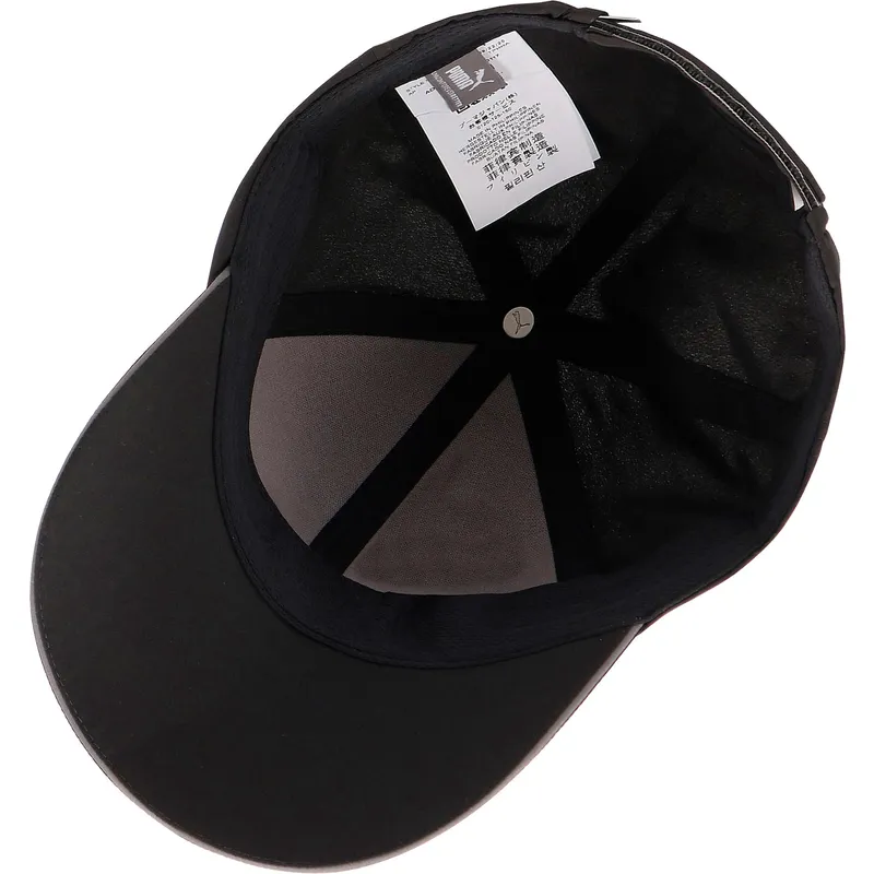 cappelli-curva-nero-cinghia-regolabile-di-puma