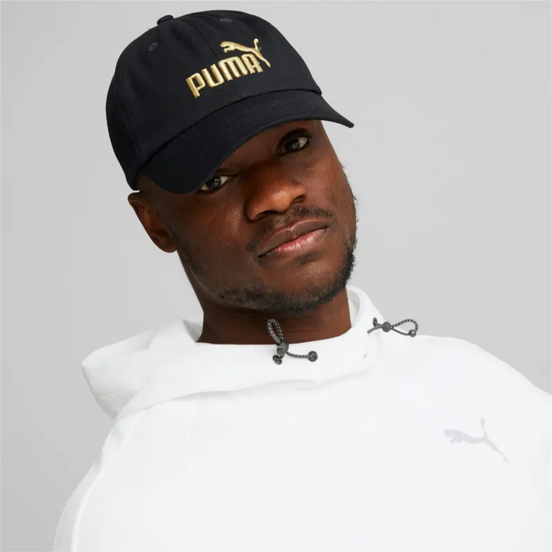 cappelli-curva-nero-cinghia-regolabile-di-puma