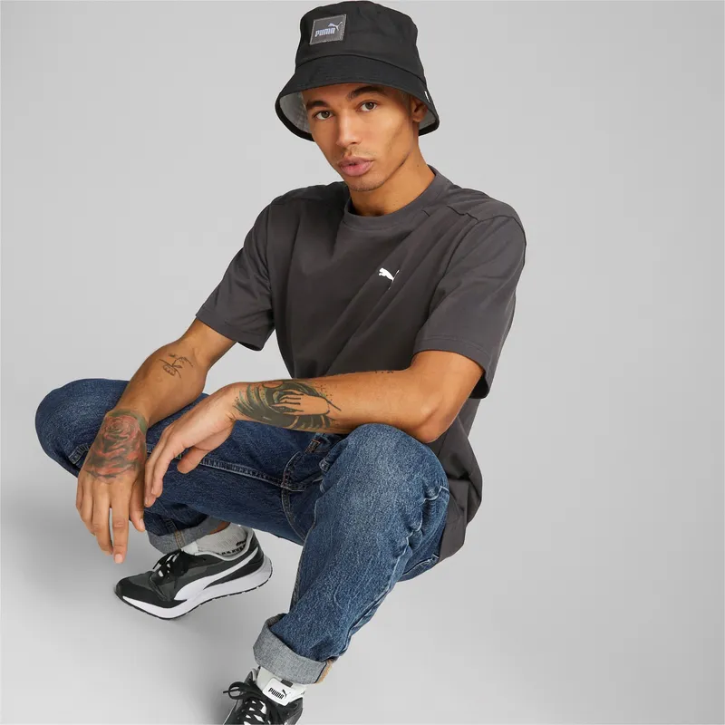 secchi-nero-dei-bucket-negro-core-logo-di-puma secchi-nero-dei-bucket-negro-core-logo-di-puma