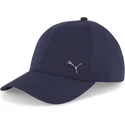cappellino-curvo-blu-navy-regolabile-per-bambino-metal-cat-di-puma