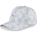 cappellino-curvo-grigio-regolabile-running-cap-iii-di-puma