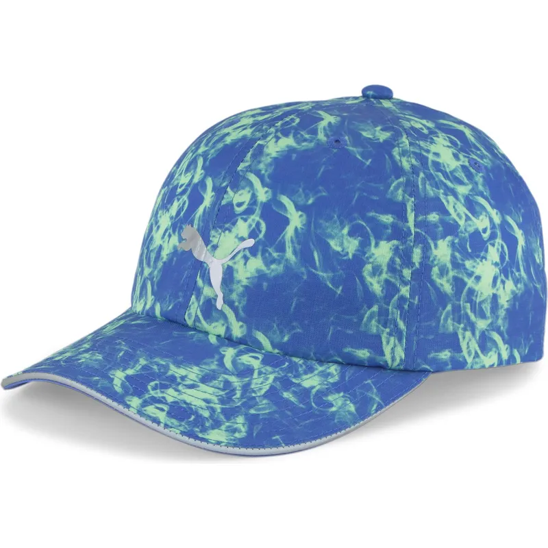 cappelli-curva-blu-cinghia-regolabile-di-puma
