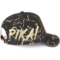 cappelli-curva-nero-cinghia-regolabile-pikachu-pokemon-di-capslab