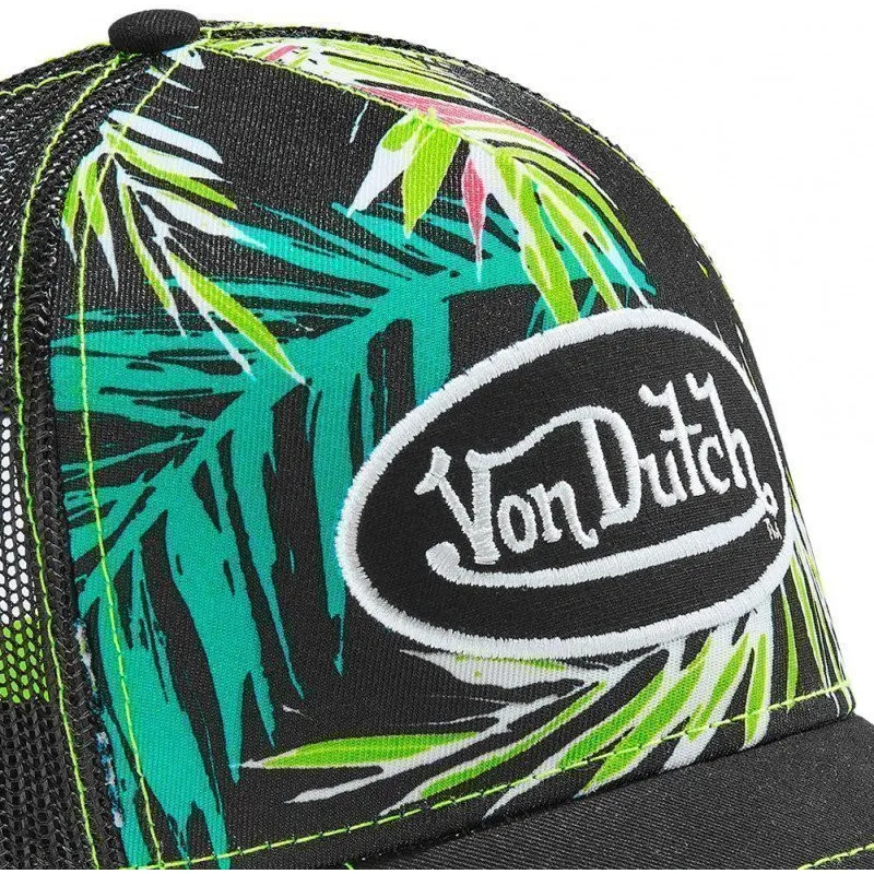 cappellino-trucker-nero-e-verde-ahig-aop-di-von-dutch