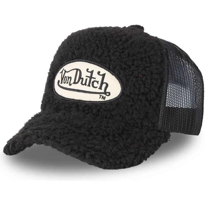cappello-trucker-nero-in-pelliccia-sintetica-fur1-di-von-dutch
