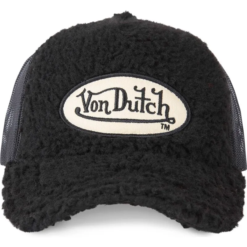 cappello-trucker-nero-in-pelliccia-sintetica-fur1-di-von-dutch