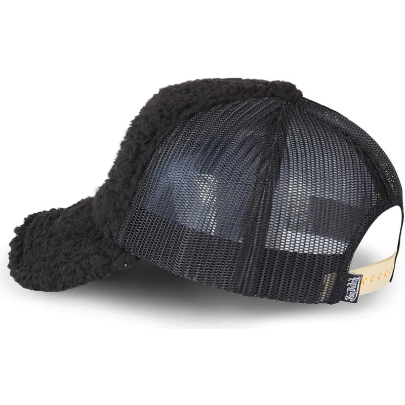 cappello-trucker-nero-in-pelliccia-sintetica-fur1-di-von-dutch