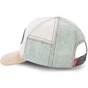 cappello-snapback-bianco-e-beige-con-visiera-curva-kys-di-von-dutch