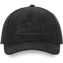 cappellino-curvo-nero-snapback-suedine4-di-von-dutch