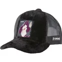 cappellino-trucker-nero-in-pelliccia-son-gohan-great-ape-fur1-ooz1-dragon-ball-di-capslab