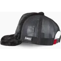 cappellino-trucker-nero-in-pelliccia-son-gohan-great-ape-fur1-ooz1-dragon-ball-di-capslab