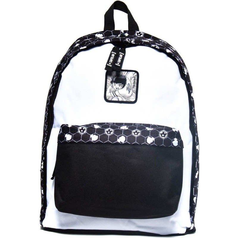Capslab Tsubasa Oozora BAG TSU Captain Tsubasa White and Black Backpack