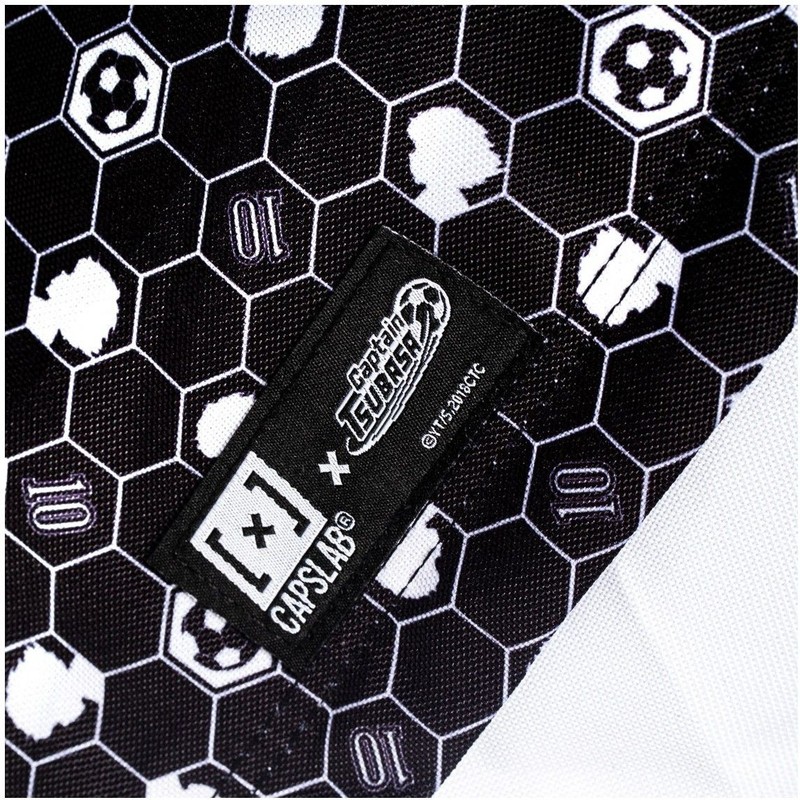 Capslab Tsubasa Oozora BAG TSU Captain Tsubasa White and Black Backpack