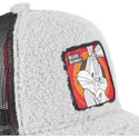 cappelli-curva-grigio-snapback-bugs-bunny-looney-tunes-di-capslab