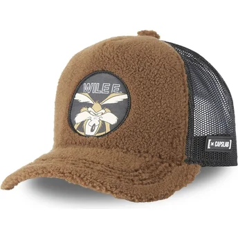 cappelli-curva-marrone-snapback-coyote-looney-tunes-di-capslab