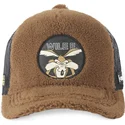 cappelli-curva-marrone-snapback-coyote-looney-tunes-di-capslab