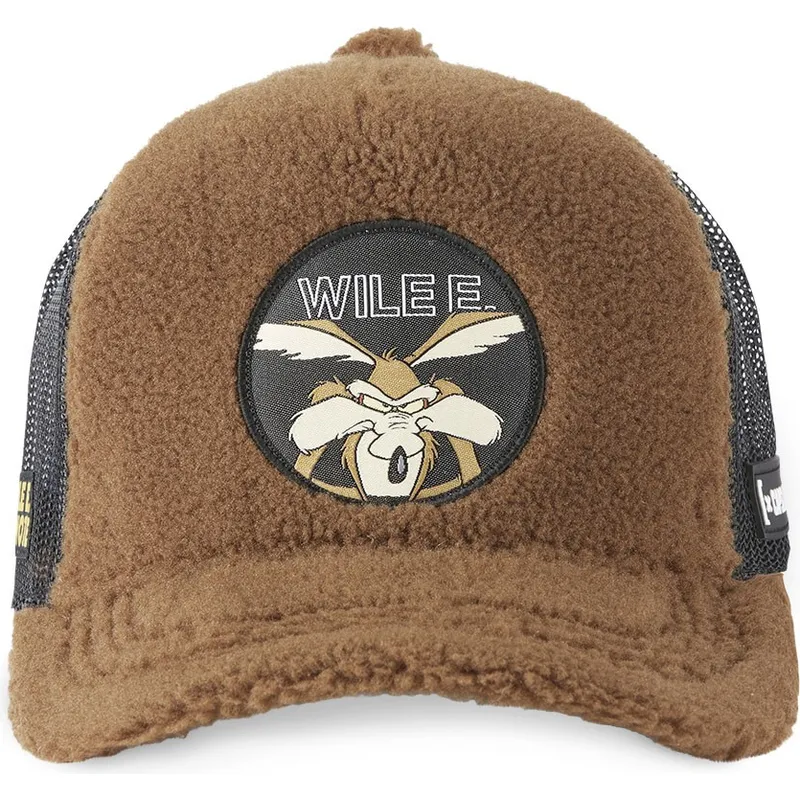 cappelli-curva-marrone-snapback-coyote-looney-tunes-di-capslab