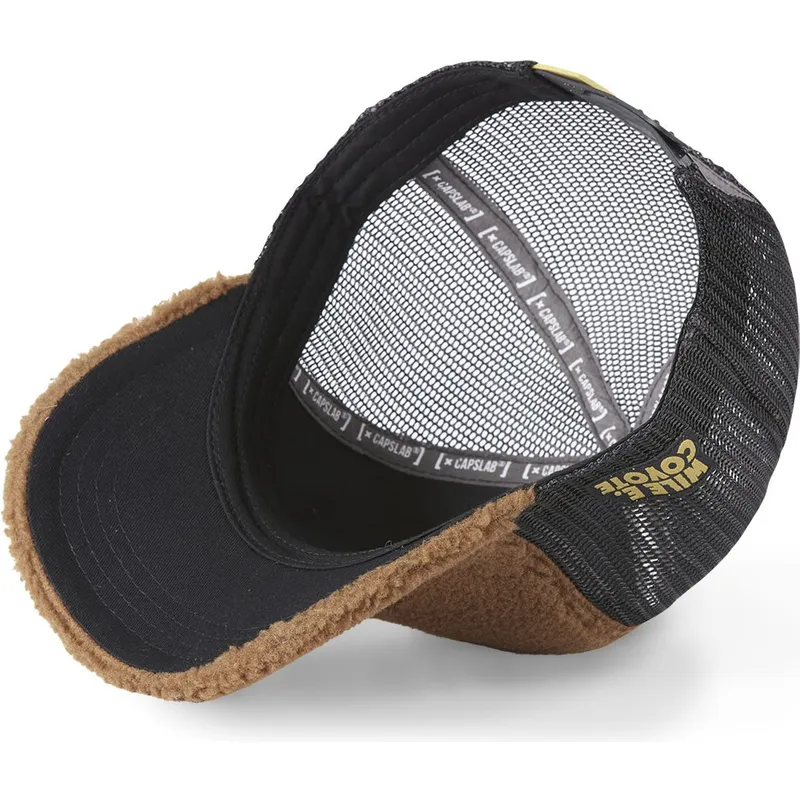 cappelli-curva-marrone-snapback-coyote-looney-tunes-di-capslab