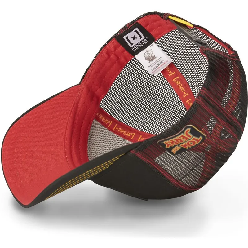 cappelli-curva-nero-snapback-tom-e-jerry-looney-tunes-di-capslab cappelli-curva-nero-snapback-tom-e-jerry-looney-tunes-di-capslab