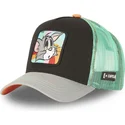 cappellino-trucker-nero-verde-e-grigio-tom-to6-looney-tunes-di-capslab