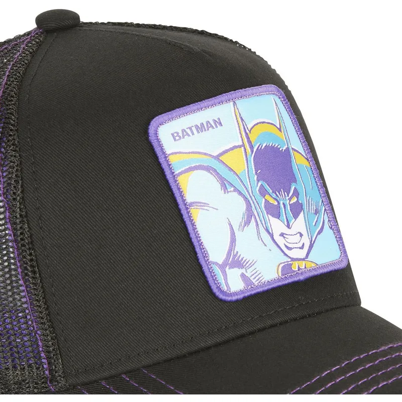cappelli-curva-nero-snapback-batman-dc-comics-di-capslab cappelli-curva-nero-snapback-batman-dc-comics-di-capslab