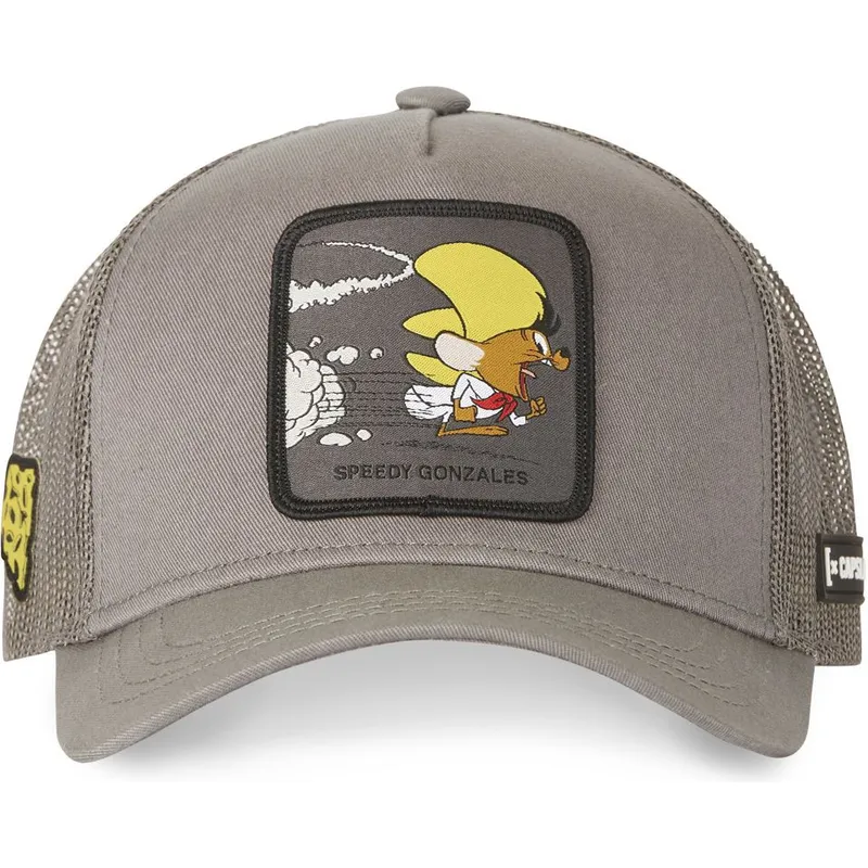 cappelli-curva-grigio-snapback-speedy-gonzales-looney-tunes-di-capslab