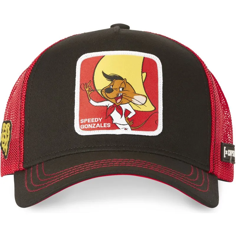 cappelli-curva-nero-snapback-speedy-gonzales-looney-tunes-di-capslab