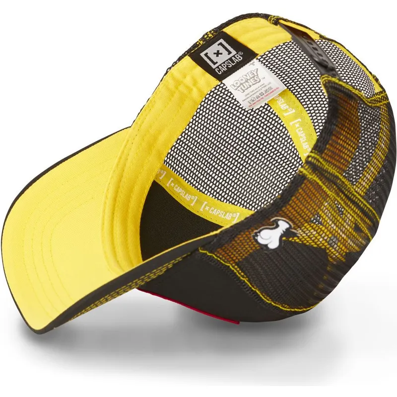 cappelli-curva-nero-snapback-silvestre-looney-tunes-di-capslab