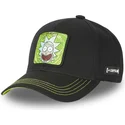 cappellino-curvo-nero-regolabile-rick-sanchez-casb-ri2-rick-e-morty-di-capslab