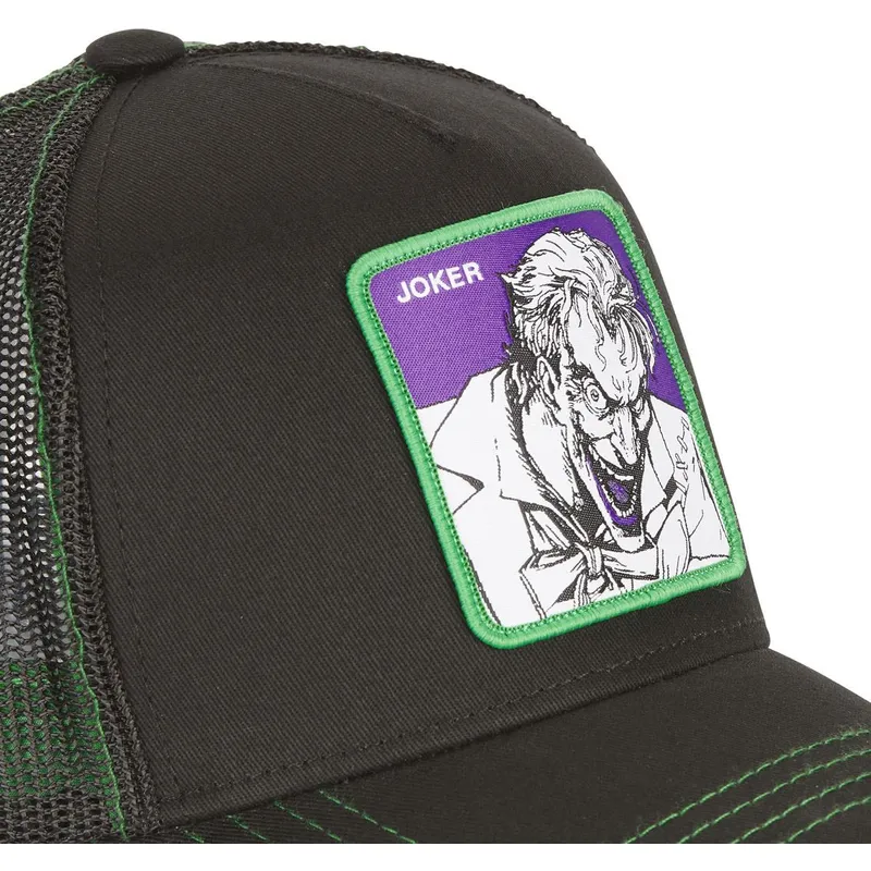 cappelli-curva-nero-snapback-joker-dc-comics-di-capslab cappelli-curva-nero-snapback-joker-dc-comics-di-capslab