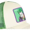 berretto-trucker-beige-e-verde-joker-dc5-jok2-dc-comics-di-capslab