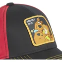 berretto-curva-nero-e-rosso-snapback-scooby-doo-e-shaggy-rogers-sd10-scooby-doo-di-capslab