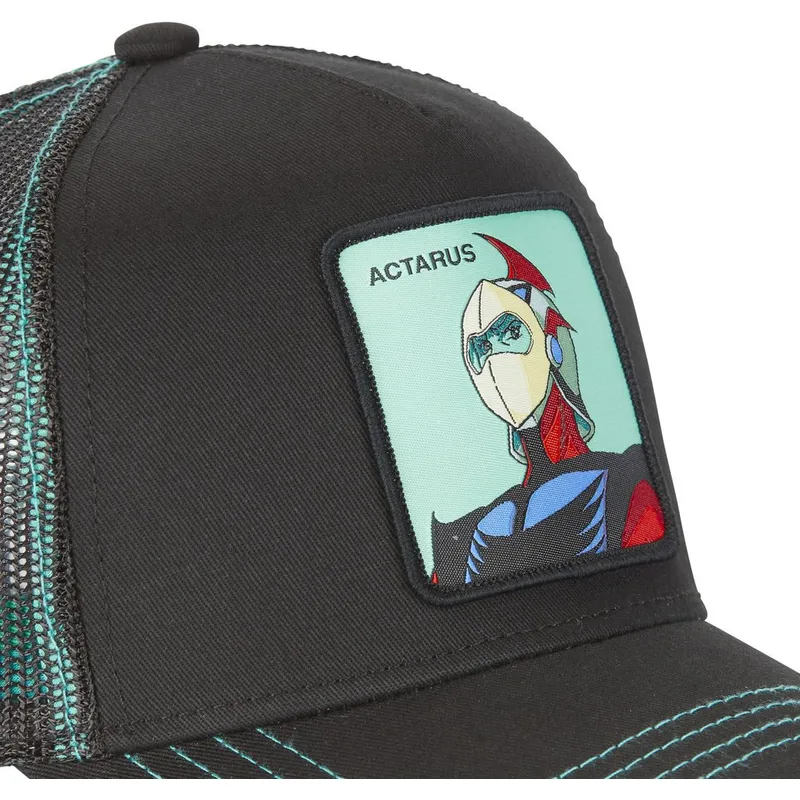 cappellino-trucker-nero-daisuke-duke-fleed-cas-act1-robot-grendizer-di-capslab