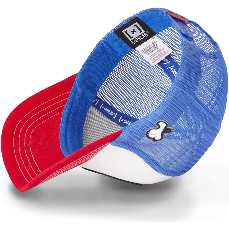 cappelli-curva-bianco-snapback-silvestre-looney-tunes-di-capslab