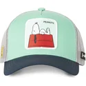cappelli-curva-verde-snapback-snoopy-arachidi-di-capslab